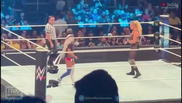 Best of Lacey Evans vs Zelina Vega Dark Match - WWE Smackdown MSG