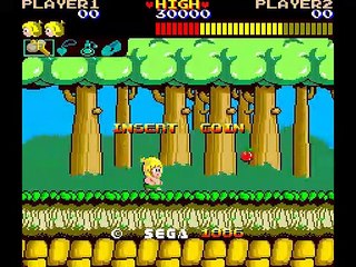Wonder Boy online multiplayer - arcade