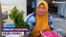 Penjual Bunga di Bojonegoro Ngalap Berkah di Bulan Suro