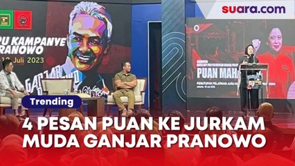 Singgung Hari Kasih Sayang saat Pencoblosan 14 Februari, Ini 4 Pesan Puan ke Jurkam Muda Ganjar Pranowo