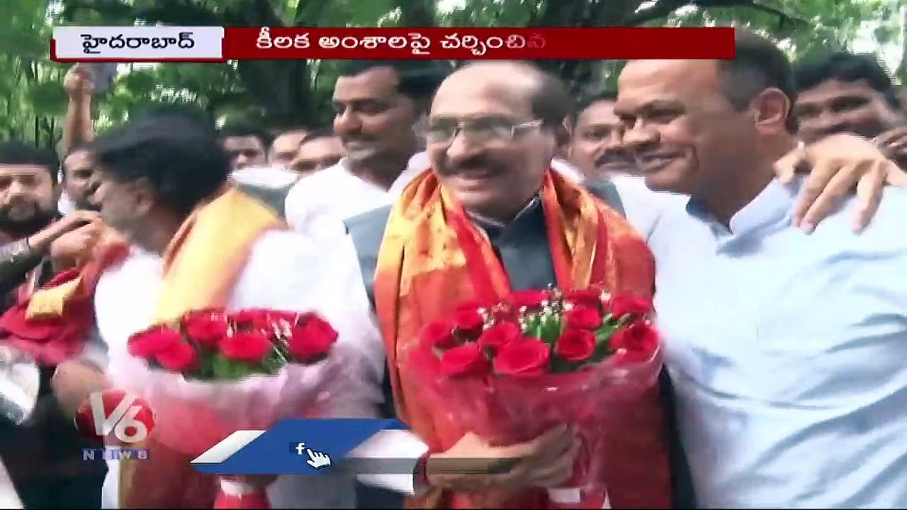 Congress Today : Komatireddy Venkat Reddy About CM KCR | Ponnam Prabhakar About NDA Govt | V6 News