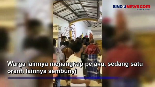 Sembunyi di Atap, Warga Kepung dan Tangkap 2 Maling Motor di Tanjung Priok