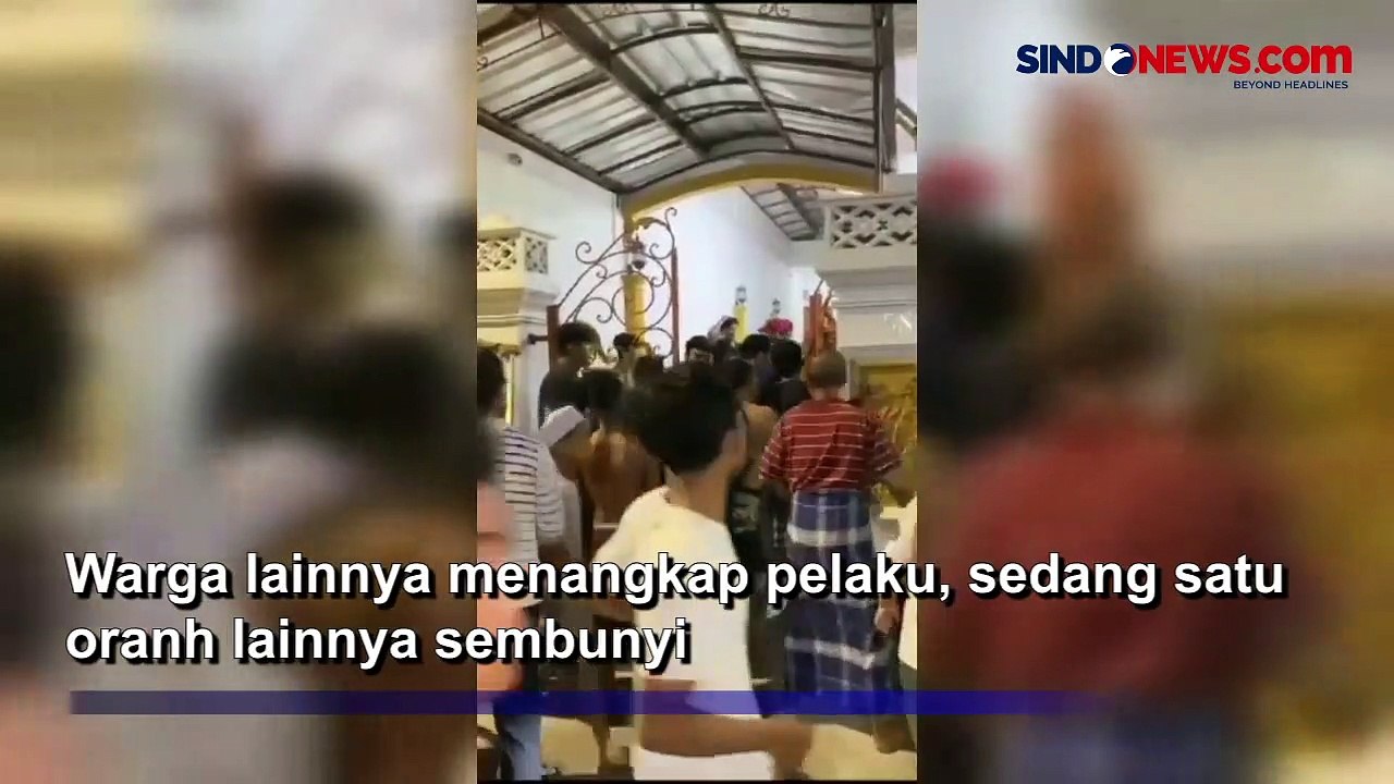 Sembunyi di Atap, Warga Kepung dan Tangkap 2 Maling Motor di Tanjung Priok