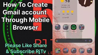 How To Make Gmail Account || From Mobile || Step By Step Guide || RiQTv