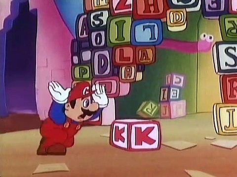 Super Mario Brothers Super Show 10 Two Plumbers and a Baby, NINTENDO game animation