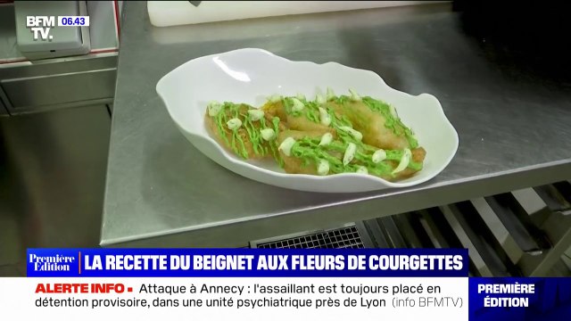 Ma recette estivale avec un chef: des beignets aux fleurs de courgettes pour régaler vos convives