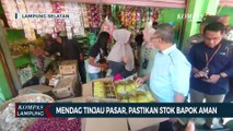 Menteri Perdagangan Tinjau Pasar Bakauheni, Pastikan Stok Barang Kebutuhan Pokok Aman