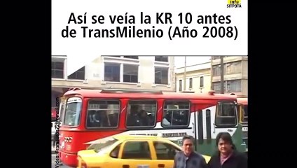 Bogota antes de Transmilenio