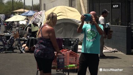 ‘To walk to the store means death': Unhoused people in Phoenix face impossible decisions amid ...