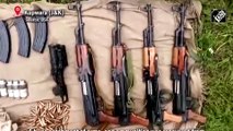J&K: Huge cache of arms, ammunition recovered from terrorists in Kupwara