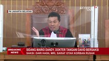 Dokter Yeremia Tatang Ungkap Kondisi Terkini David di Sidang Mario Dandy