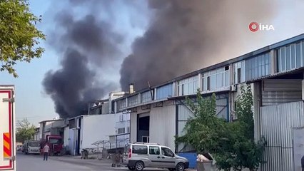 Bursa'da büyük yangın