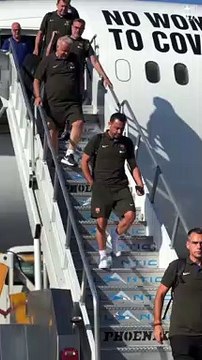 El Barça aterriza en Los Ángeles para el comienzo de la gira de amistosos
