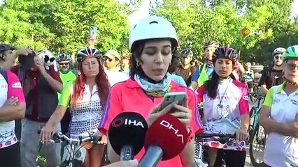 Une action a eu lieu à Eskişehir pour le cycliste décédé après avoir été heurté par une voiture.