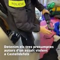 Asalto en Castelldefels: uno de los detenidos es autor de un tiroteo en Barcelona