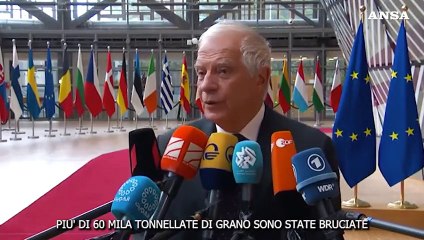 Bombardamenti Odessa, Borrell: "L'Ue deve incrementare il suo supporto all'Ucraina"