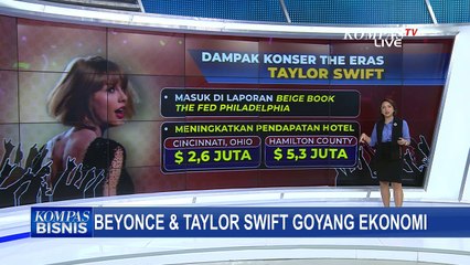 Konser Beyonce dan Taylor Swift Goyang Ekonomi, Bikin Inflasi Naik!
