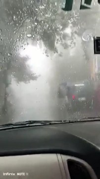 driving at Darjeeling on the way with extreme fog- rain.cant see anything.rajdipdatta darjeeling