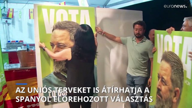 Az uniós terveket is átírhatja a spanyol előrehozott választás