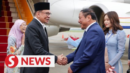 PM Anwar, wife arrive in Hanoi for official visit to Vietnam