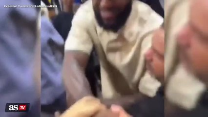 The unforgettable moment a girl experienced meeting LeBron James