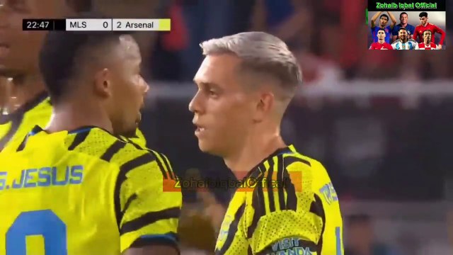 MLS All Stars (USA) vs Arsenal (England) 0-5 Highlights Club Friendly 2023