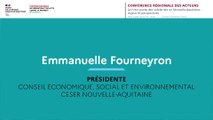2. Emmanuelle Fourneyron présidente CESER Nouvelle-Aquitaine