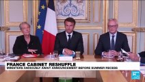 France cabinet reshuffle: Ministers anxiously await announcement before summer recess