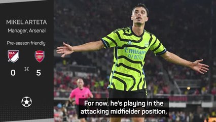 Arteta praises Havertz's versatility after MLS All-star thrashing