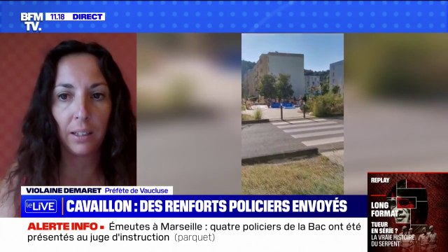 Fête foraine sauvage à Cavaillon: la préfète du Vaucluse évoque le renfort de la CRS8 dans une cité