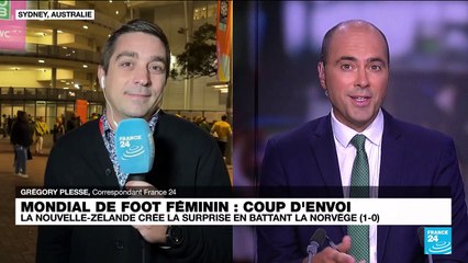 Coup d'envoi du Mondial de foot féminin