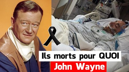 Le jour où John Wayne est mort, vraiment fondu en larmes en repensant à la cause.