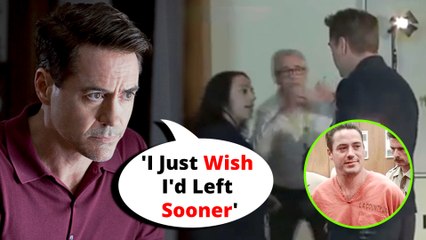 Robert Downey Jr Walked Out Of An Interview Midway After Being Asked About His Dark Past