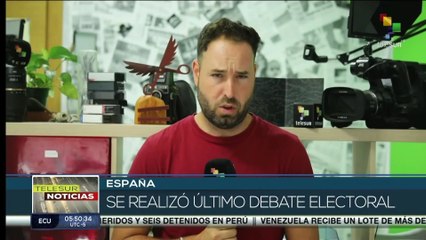 En España se realizó el último debate electoral con vistas a los comicios del 23 de julio