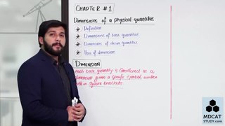 LEC#12 DIMENSIONS OF PHYSICAL QUANTITIES