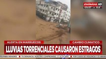 Graves inundaciones provocan causan estragos en Marruecos
