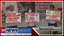 Marcos may bagsak na grado mula sa ilang grupo ng health worker