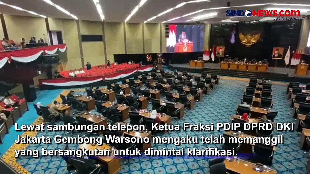 Anggota DPRD DKI Jakarta Fraksi PDIP Tertangkap Main Judi Slot saat Rapat