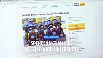 Paris: Staatsanwaltschaft untersucht umstrittene Spendenaktion für Polizisten