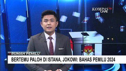 Jokowi Sebut Bahas Kepemrintahan Hingga Pemilu 2024 saat Bertemu Surya Paloh di Istana Negara