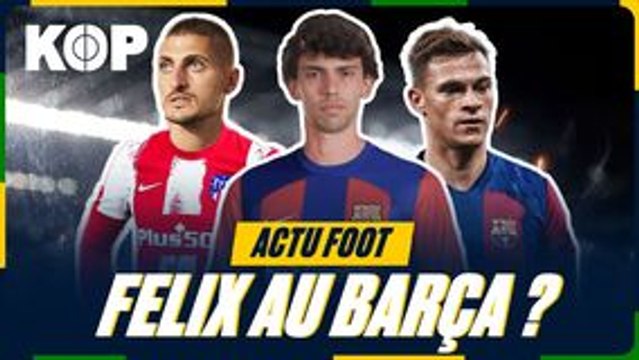 ⚽ Les 4 infos mercato du jour ! Joao Felix part au clash avec l’Atletico, Benjamin Mendu a trouvé un nouveau club en Ligue 1, Verratti sur le départ et le Bayern dégraisse... voici les 4 infos mercato de ce 19 juillet en moins de 3 minutes.