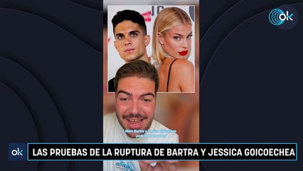 Las pruebas de la ruptura de Bartra y Jessica Goicoechea