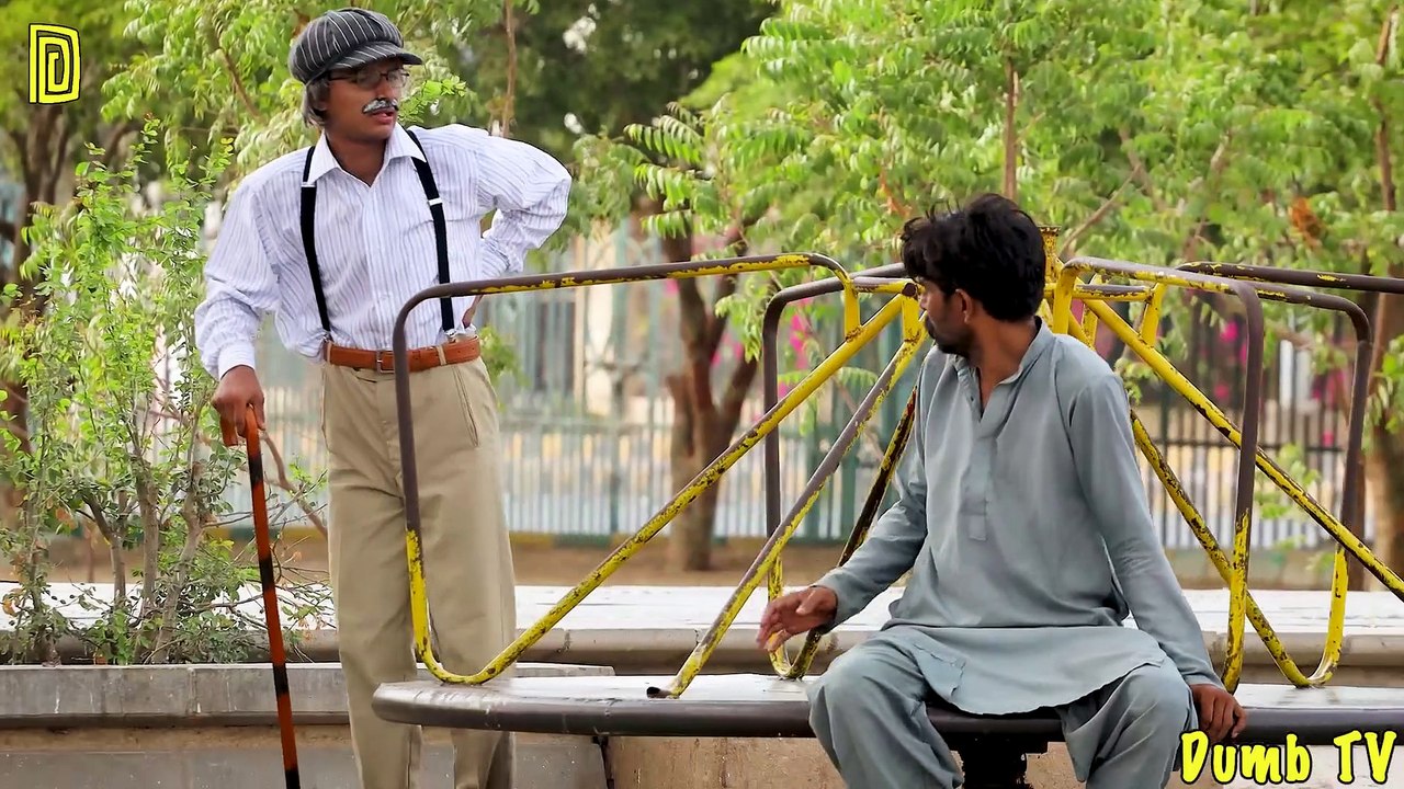 Old Man Back Flip Prank
