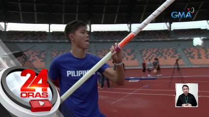 EJ Obiena, world's number 2 pole vaulter na | 24 Oras