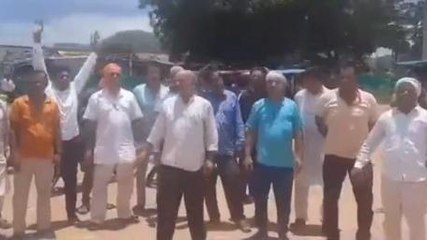 पन्ना: जैन संत की नृशंस हत्या के विरोध में लोगों ने सौंपा ज्ञापन
