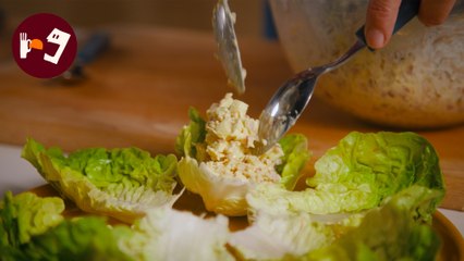 Ensalada de pollo con curry