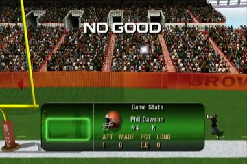 NFL Fever 2003 Dolphins vs Browns