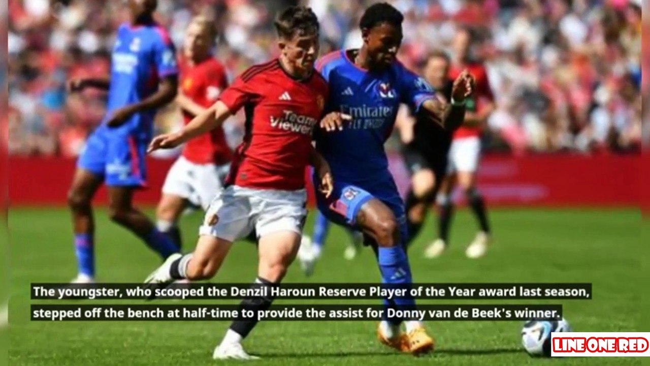 Man United fans go wild after youngster Gore shines vs Lyon