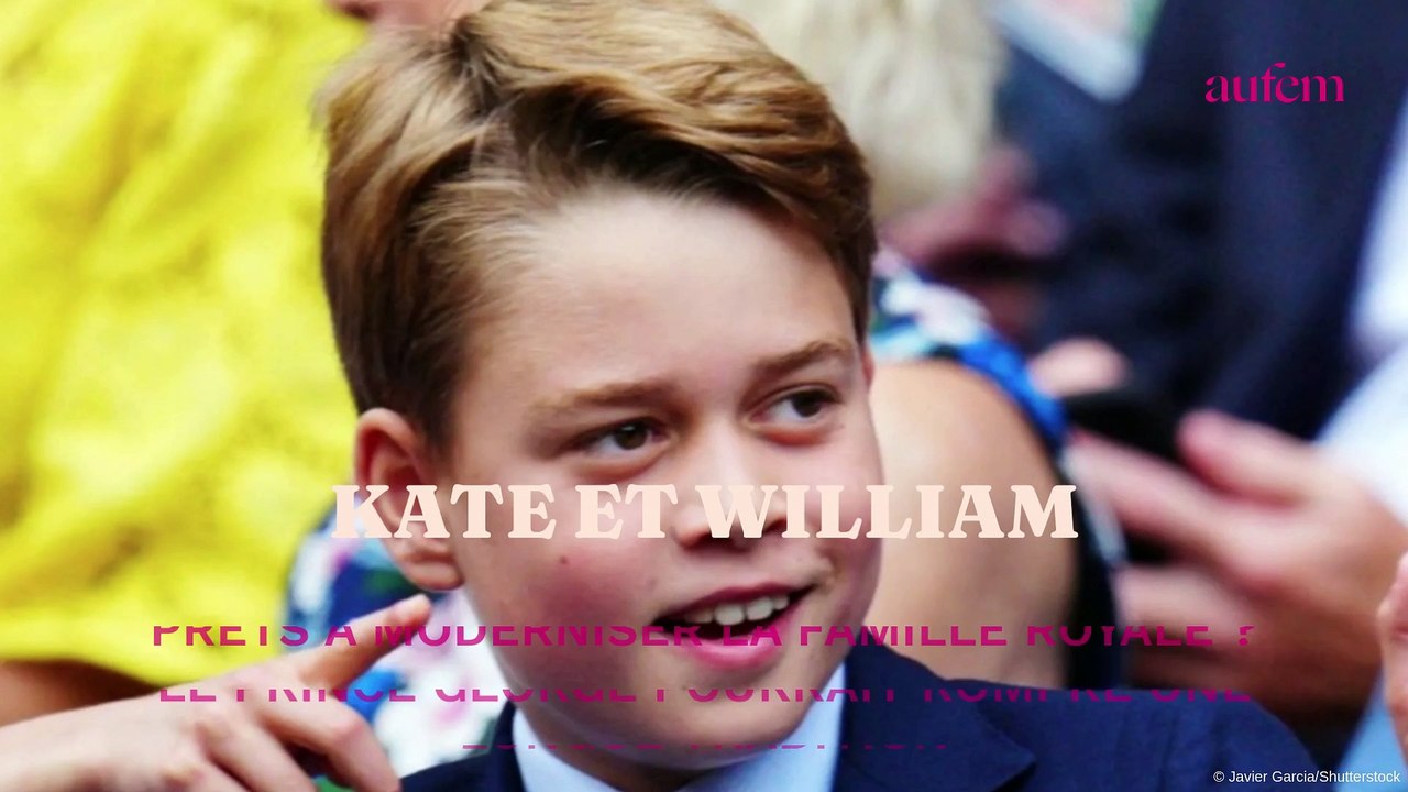Kate et William prêts à moderniser la famille royale ? Le prince George pourrait rompre une longue tradition