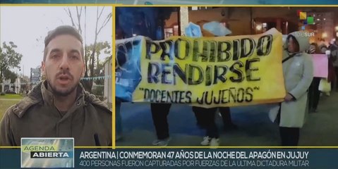 Argentina rememora 47 años de la Noche del Apagón